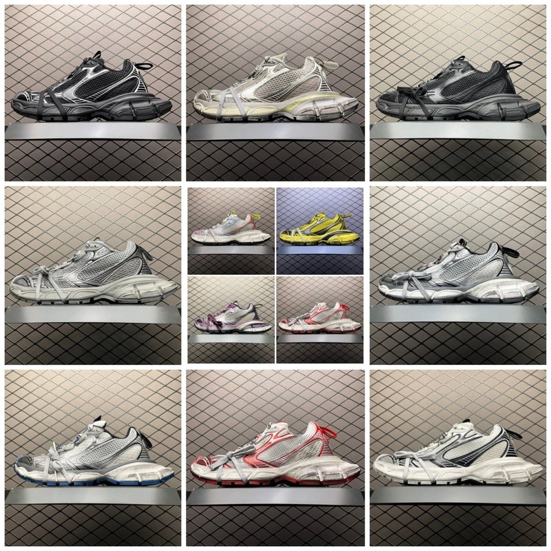 발렌시아가 3XL 빈티지 복고 스니커즈 001-181376