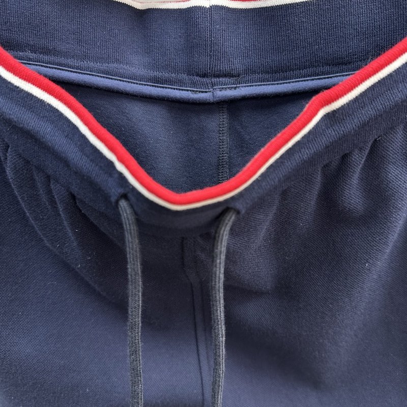 톰브라운 레드 화이트 블루 스트라이프 숏팬츠 001-181486