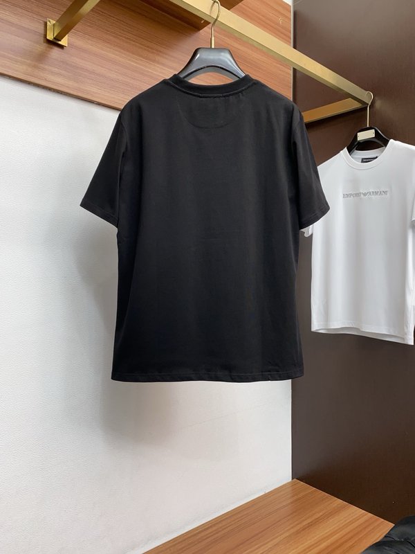 남성 순면 라운드넥 반팔 티셔츠 기본 001-181503