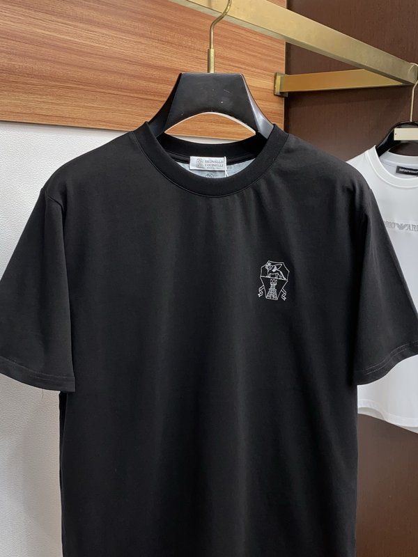 남성 순면 라운드넥 반팔 티셔츠 기본 001-181503