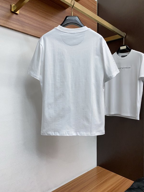 남성 순면 라운드넥 반팔 티셔츠 기본 001-181504