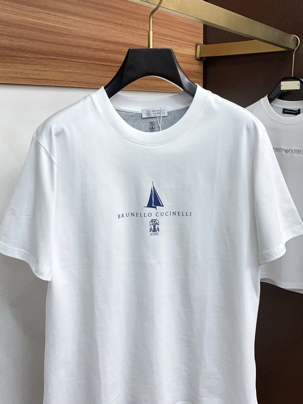 남성 순면 라운드넥 반팔 티셔츠 기본款 001-181509