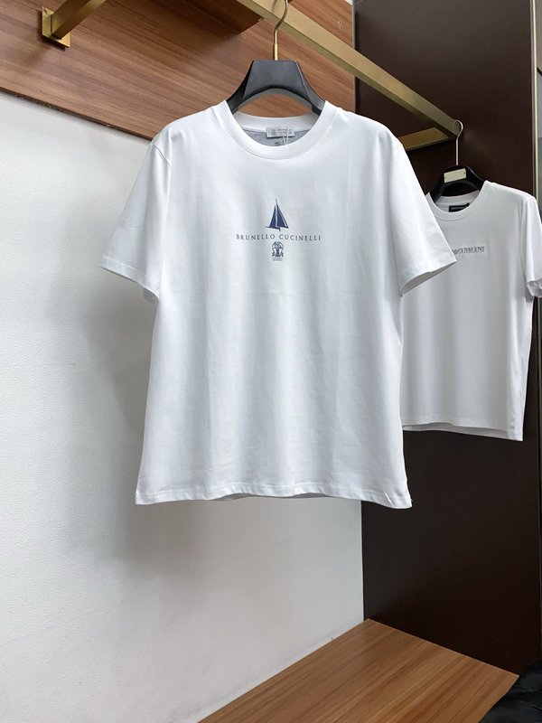 남성 순면 라운드넥 반팔 티셔츠 기본款 001-181509