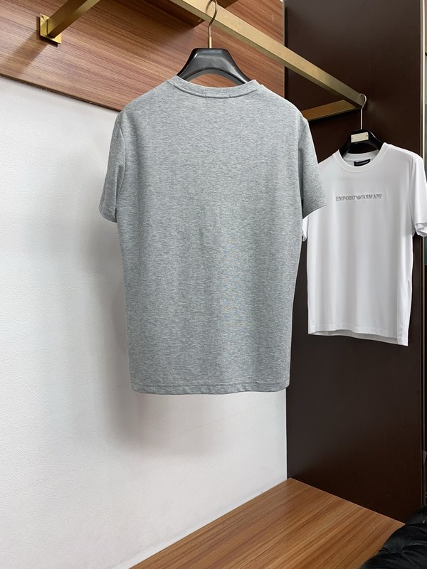 봄여름 신상 라운드넥 반팔 자수 티셔츠 001-181556