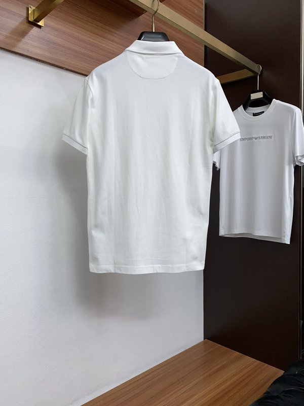 남성 피케 면 반팔 폴로 셔츠 001-181563