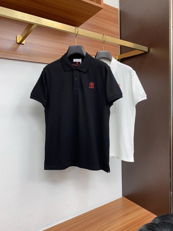 남성 피케 면 반팔 폴로 셔츠 001-181563