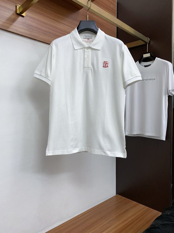 남성 피케 면 반팔 폴로 셔츠 001-181563