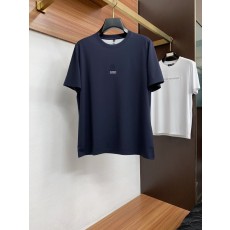 브루넬로 쿠치넬리 남성 라운드넥 반팔 티셔츠 001-181565