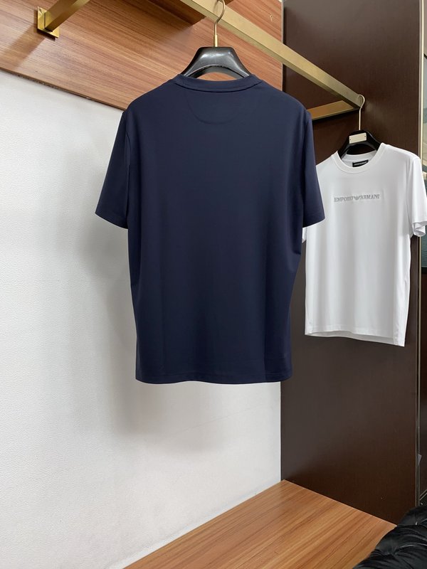브루넬로 쿠치넬리 남성 라운드넥 반팔 티셔츠 001-181565