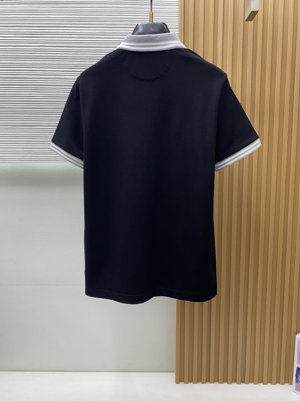 클래식 패션 칼라 순면 피케 폴로 셔츠 001-181590
