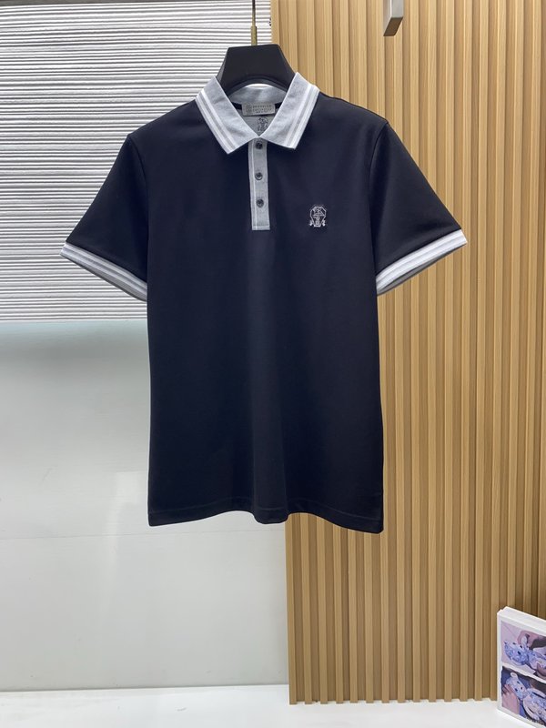 클래식 패션 칼라 순면 피케 폴로 셔츠 001-181592