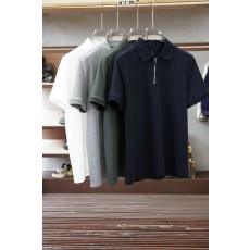 남성 비즈니스 캐주얼 반팔 폴로 셔츠 001-181617