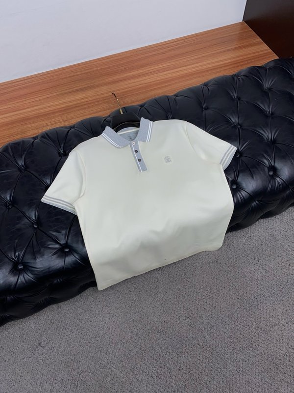 남성 고급 심플 칼라 폴로 반팔 티셔츠 001-181630