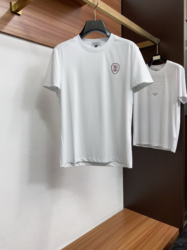 남성 순면 라운드넥 반팔 티셔츠 기본 001-181657