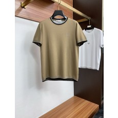 남성 라운드넥 반팔 티셔츠 수입 원단 염색 001-181676
