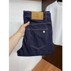 프리미엄 커스텀 딥블루 스트레치 데님 팬츠 001-181718