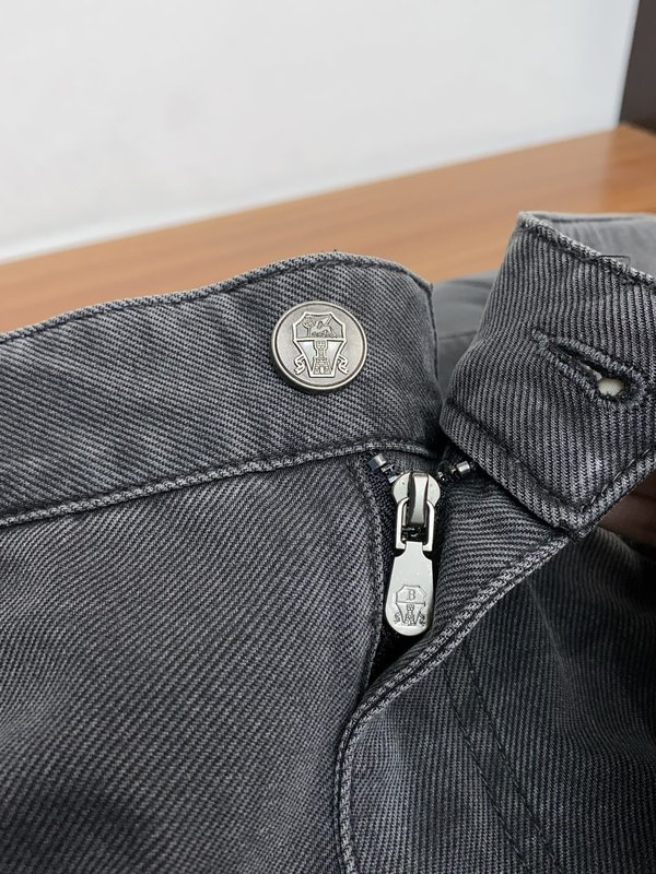 남성 워싱 데님 캐주얼 진 001-181750
