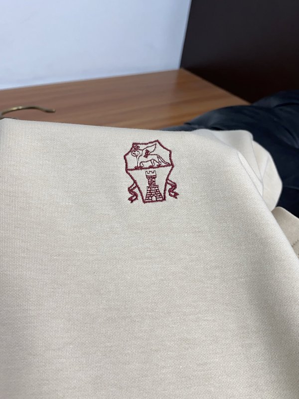 순수 면 브러시 라운드 넥 티셔츠 반바지 세트 001-181802