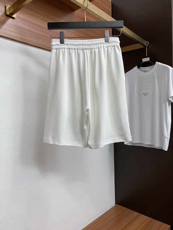 순면 라운드넥 티셔츠 반바지 세트 001-181803