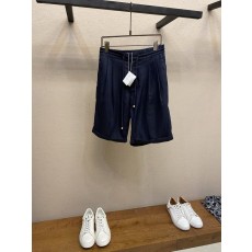 브루넬로 쿠치넬리 리넨 텐셀 혼방 버뮤다 쇼츠 001-181839