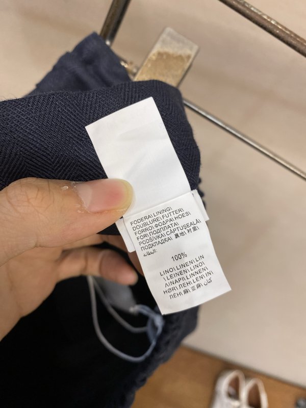 브루넬로 쿠치넬리 리넨 텐셀 혼방 버뮤다 쇼츠 001-181839