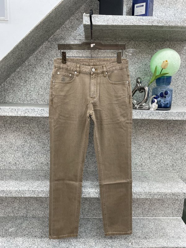 브루넬로 쿠치넬리 남성 슬림 스트레이트 진 001-181843