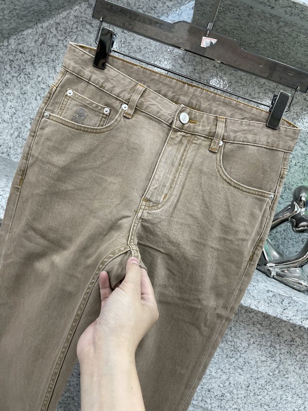 브루넬로 쿠치넬리 남성 슬림 스트레이트 진 001-181843