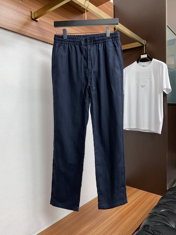 린넨 캐주얼 바지 비즈니스 스타일 001-181866