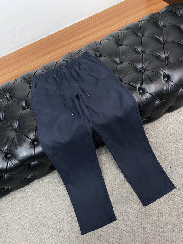 린넨 캐주얼 바지 비즈니스 스타일 001-181866
