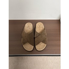 양모 일체 양경 스웨이드 두꺼운 바닥 슬리퍼 001-181893