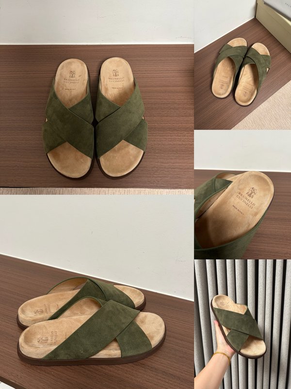 양모 일체 양경 두꺼운 바닥 슬리퍼 001-181895