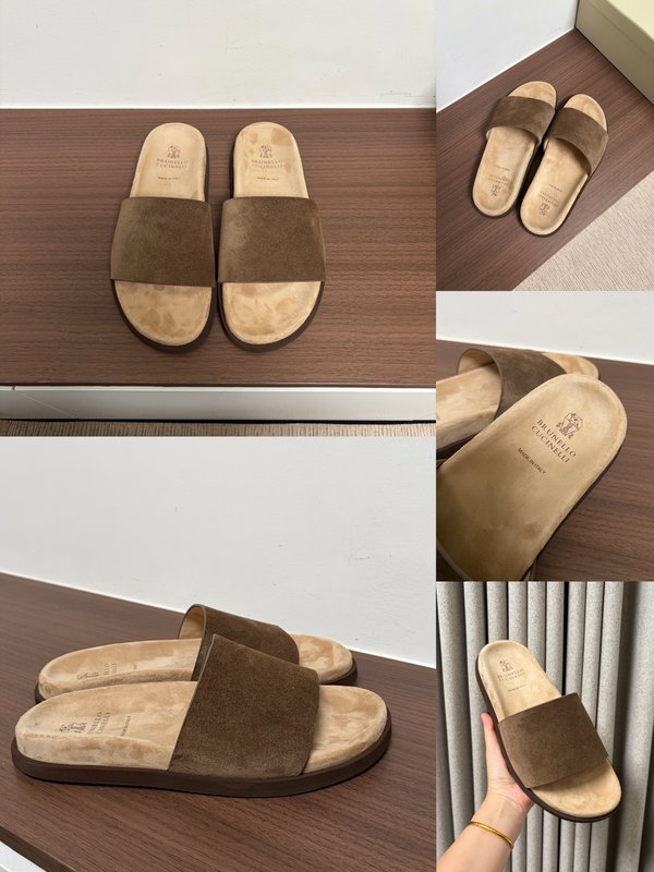 양모 일체 양경 두꺼운 바닥 슬리퍼 001-181899