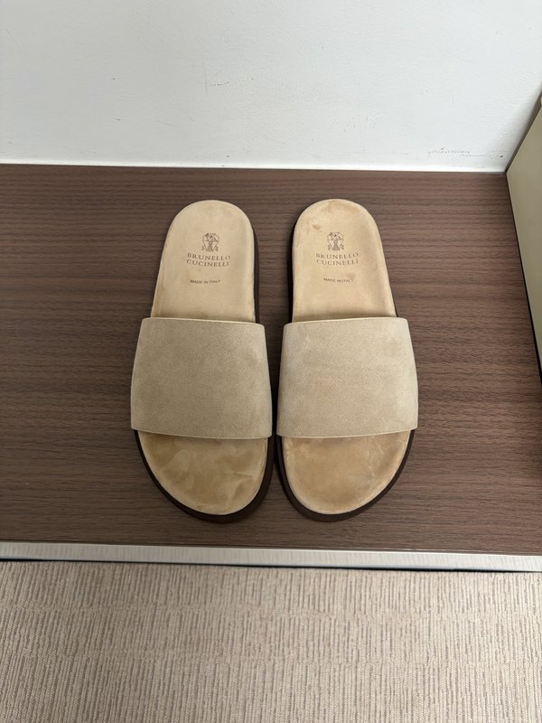 양모 일체 양경 스웨이드 두꺼운 바닥 슬리퍼 001-181902