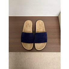 브루넬로 쿠치넬리 양피 일체형 슬리퍼 001-181905