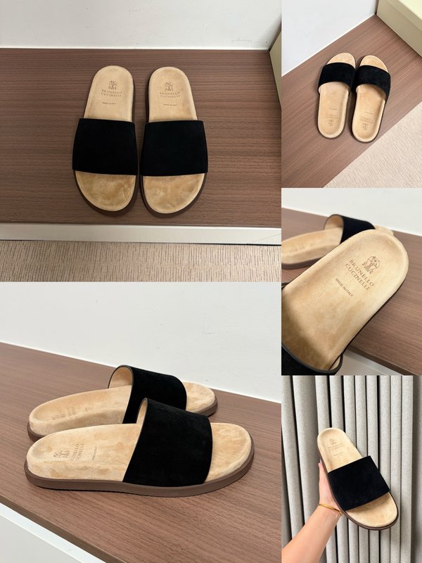 양모 일체 양경 두꺼운 바닥 슬리퍼 001-181906