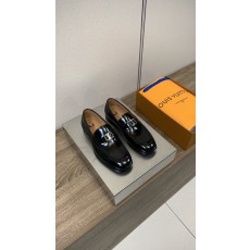 루이비통 남성 비즈니스 캐주얼 가죽 구두 001-182029