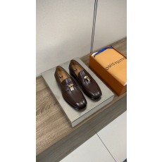 루이비통 남성 비즈니스 캐주얼 가죽 구두 001-182033