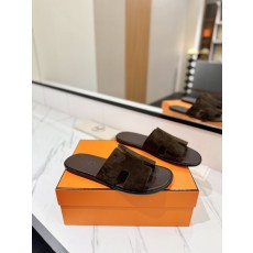 에르메스 남성 스웨이드 슬리퍼 001-182069