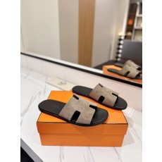 에르메스 남성 스웨이드 슬리퍼 001-182070