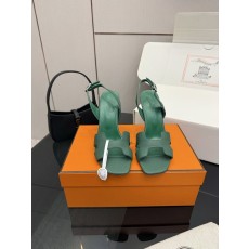 에르메스 클래식 H 버클 하이힐 샌들 001-182104