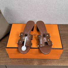 에르메스 H 슬리퍼 오란 샌들 시리즈 001-182200