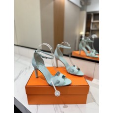 에르메스 클래식 팜 그레인 소가죽 여성 샌들 001-182253