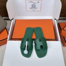 에르메스 H 슬리퍼 오란 샌들 벨벳 소재 001-182267