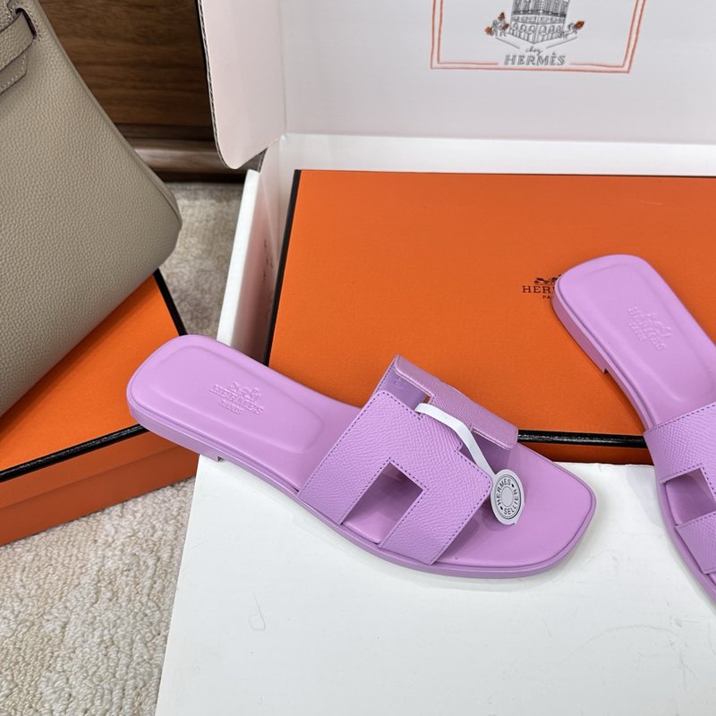 에르메스 H 슬리퍼 오란 샌들 시리즈 001-182272