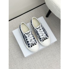 디올 3D 자수 패턴 캐주얼 슈즈 001-182369