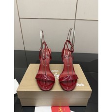 크리스찬 루부탱 레드솔 라인스톤 하이힐 001-182497