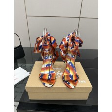 크리스찬 루부탱 실크 하이힐 샌들 001-182562