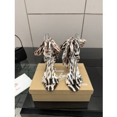 크리스찬 루부탱 레드솔 실크 하이힐 샌들 001-182564