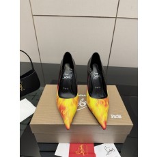 크리스찬 루부탱 레드솔 라인스톤 에나멜 힐 001-182586