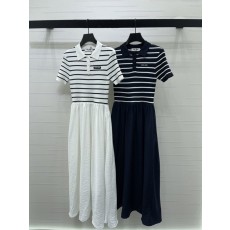 미우미우 칼라 니트 반팔 원피스 001-182618